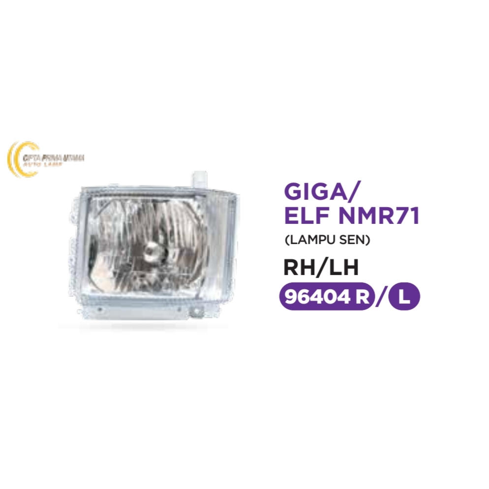 CPU 96404 Lampu Depan ISUZU Giga ISUZU Elf NMR71 Headlamp Assy