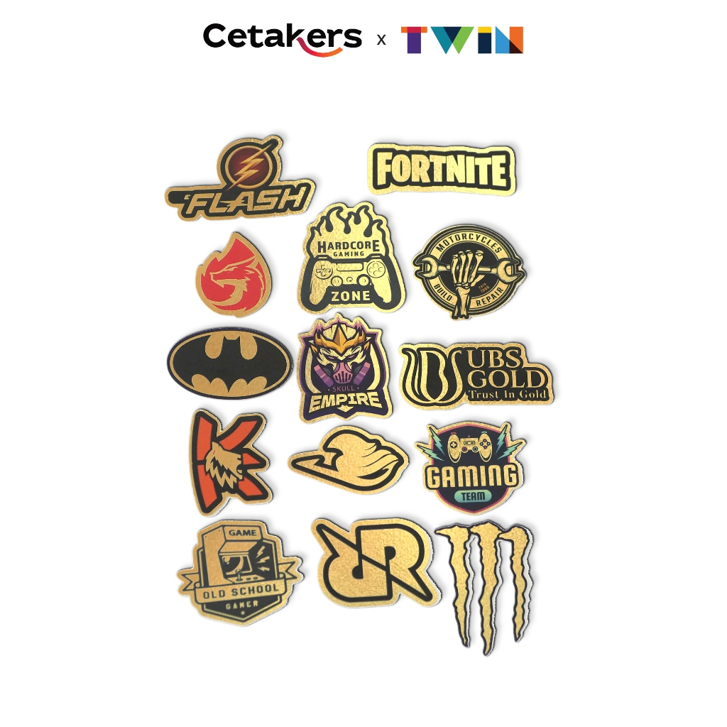 STIKER GOLD UV | Print A3