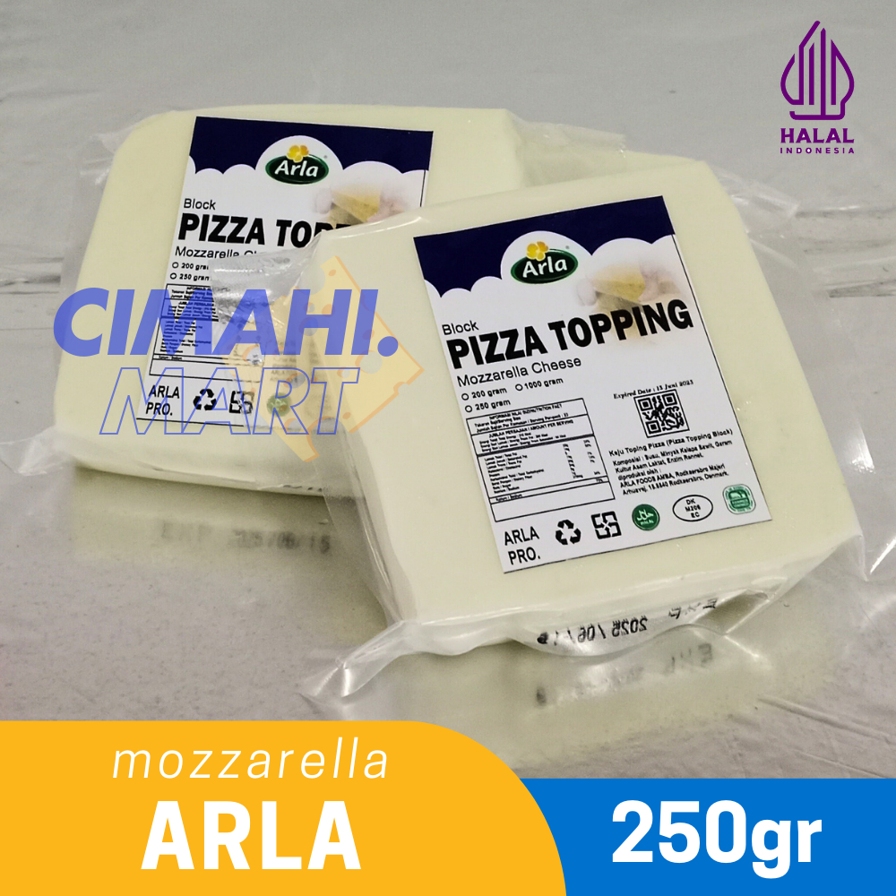 

Keju Arla Mozzarella Pizza Topping 100gr 200gr 250gr 1kg Keju Mozarella