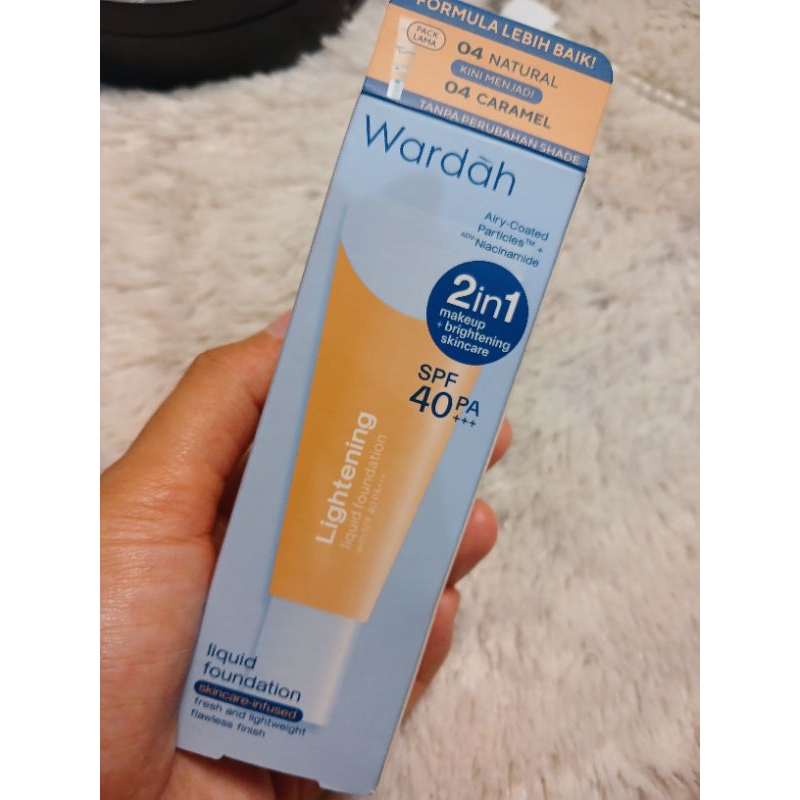 Preloved ORI - Wardah Lightening Liquid Foundation