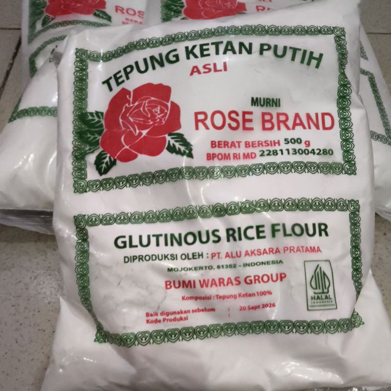 

TEPUNG KETAN PUTIH ROSE BRAND