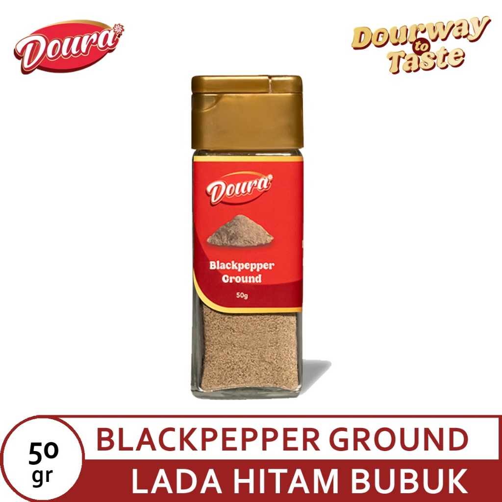 

Doura Black Pepper Powder (Merica Hitam Bubuk)