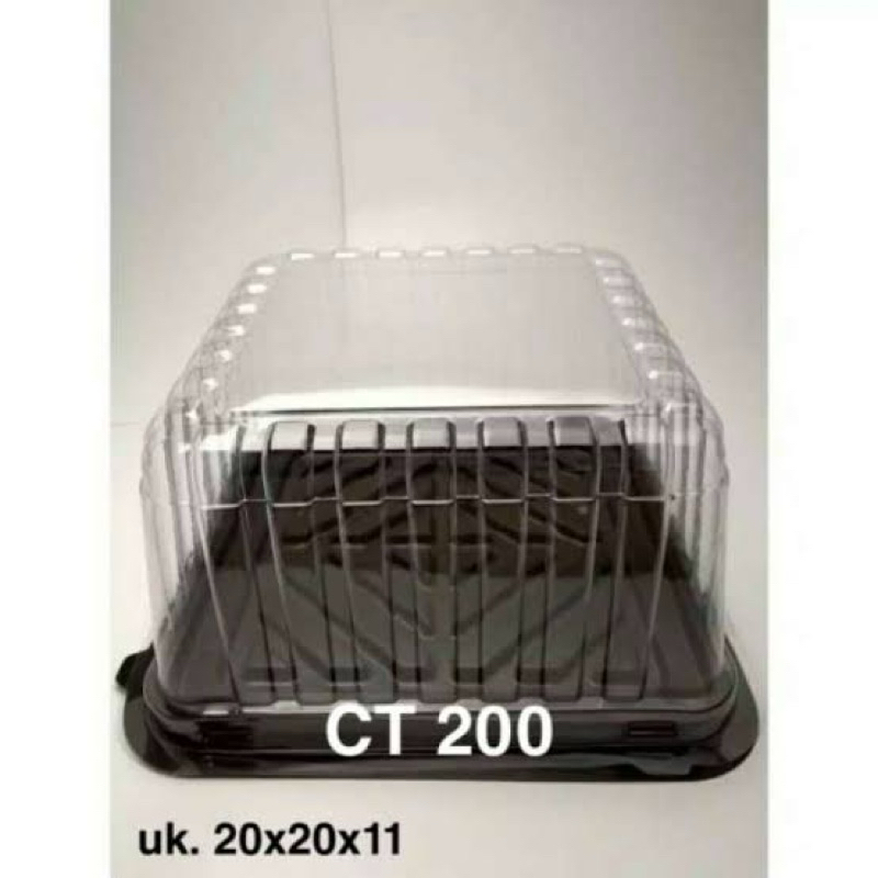 Mika Plastik Bulat CT-20 / Wadah Tray Kue Tart Tumpeng Bolu Hantaran CT 200