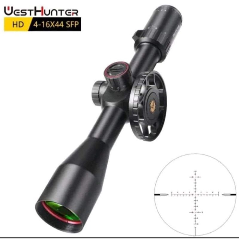 TELESKOP WESTHUNTER HD 4-16X44SFP/ RIFLESCOPE WESTHUNTER HD 4-16X44SFFP