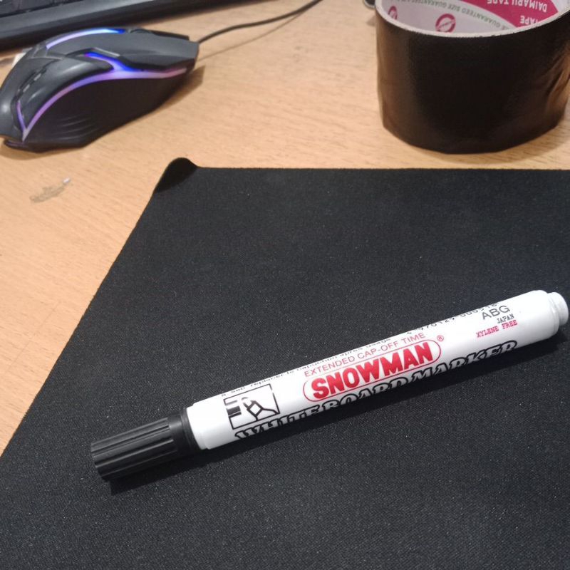 

spidol snowman board marker tidak permanen