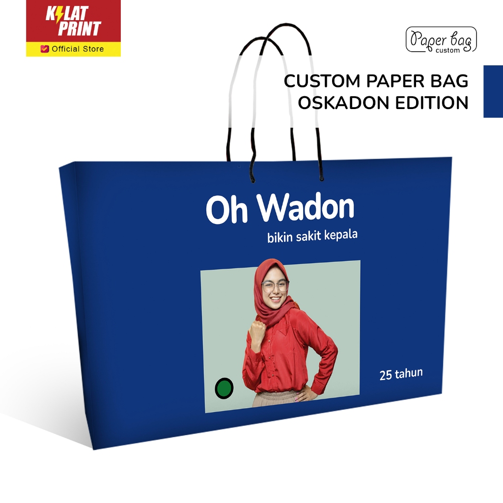 

Paper Bag Kado Custom Ala Oskadon