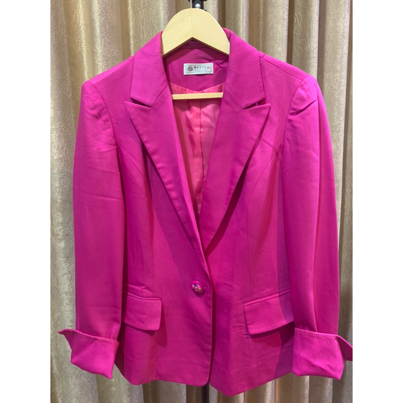 pre❤️ blazer pink magenta
