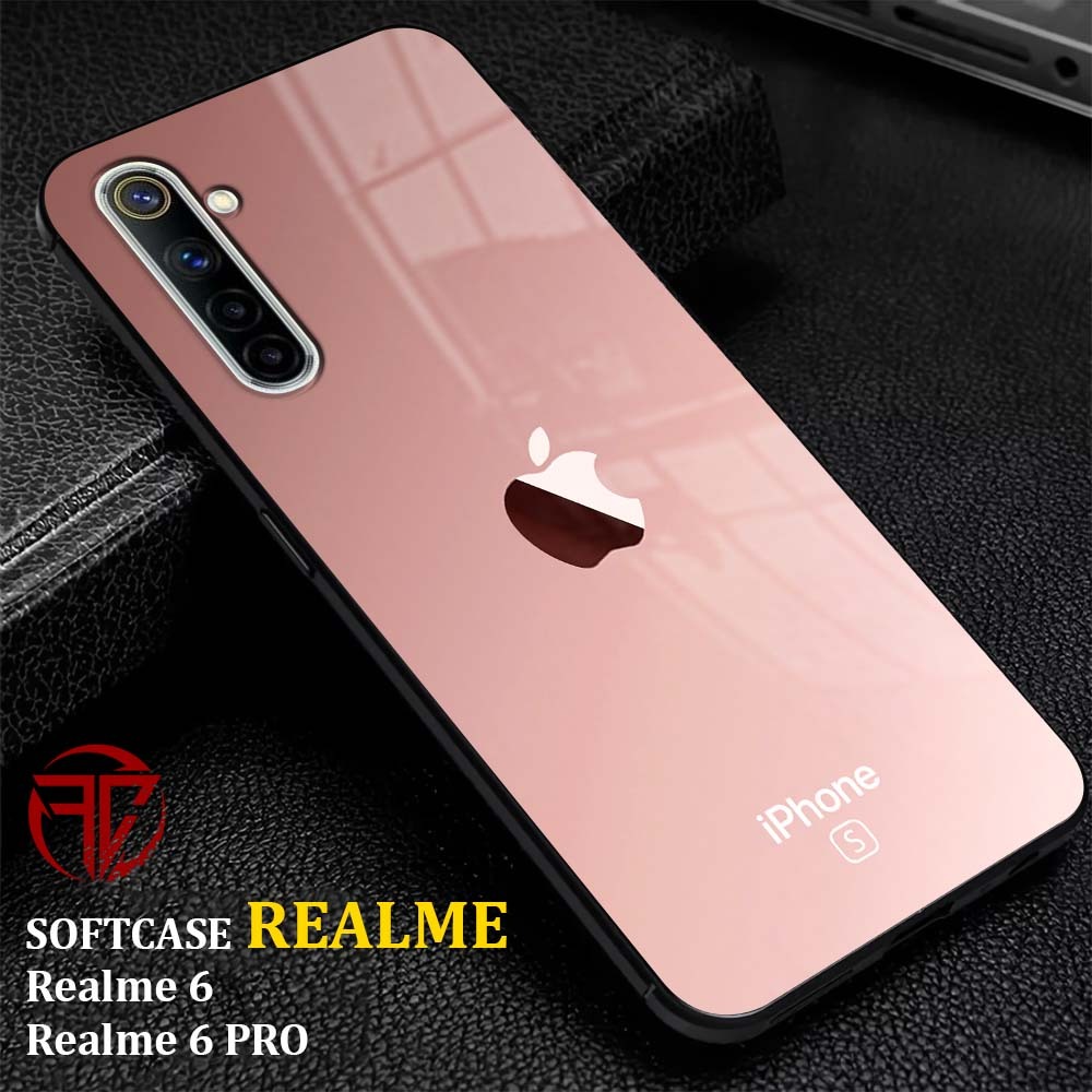 [AM50] Softcase Kilau Realme 6 | 6s | 6 PRO | Case Glossy Kesing Silikon Kaca Mika Pelindung Kamera 