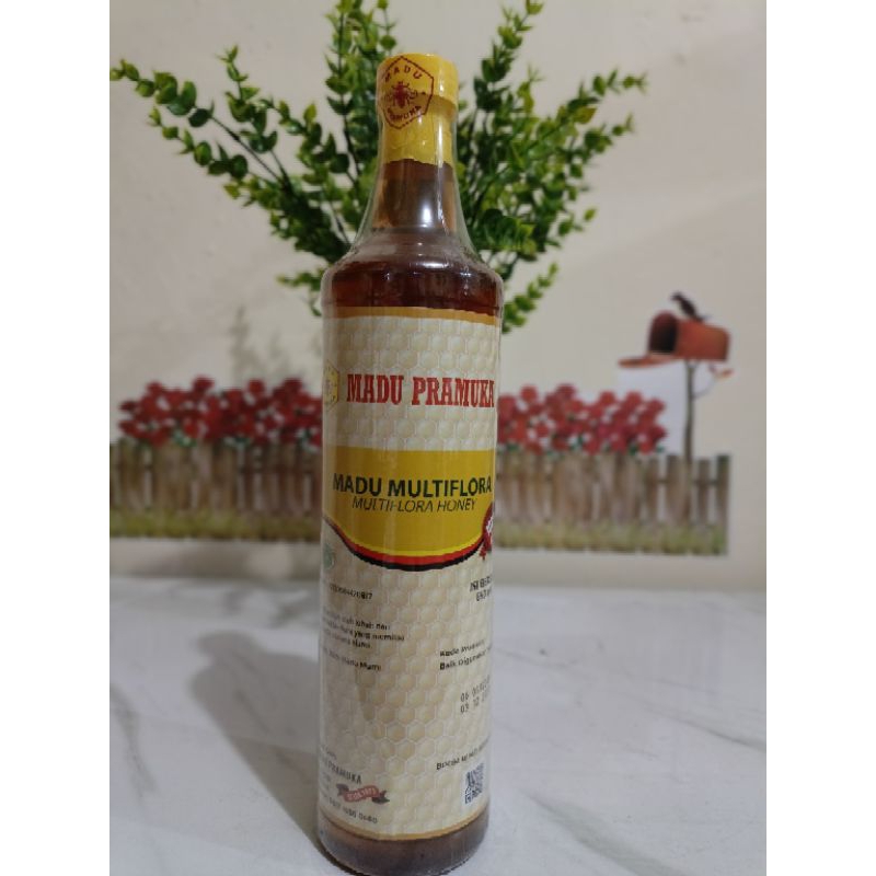 

[PECAH DIGANTI] Madu Pramuka Multiflora / Madu Multiflora 650ml