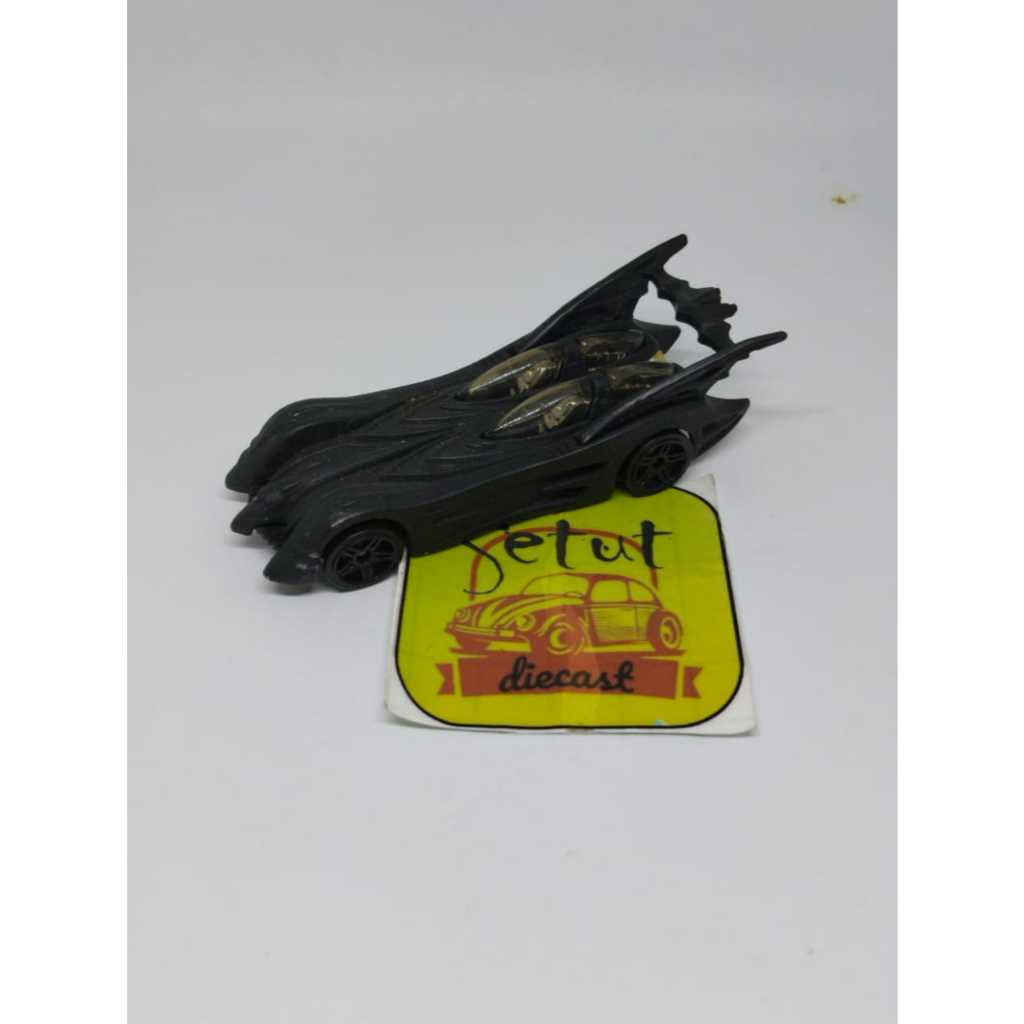 HOT WHEELS HOTWHEELS BATMOBILE OLD JADUL HITAM BLACK LOOSE