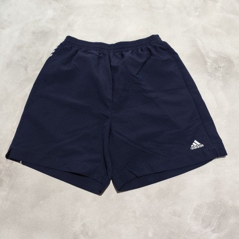Celana pendek pria olahraga adidas climate navy