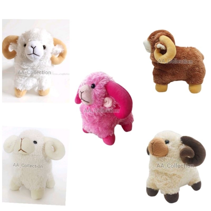 Boneka domba bordir custom / sovenir aqiqah