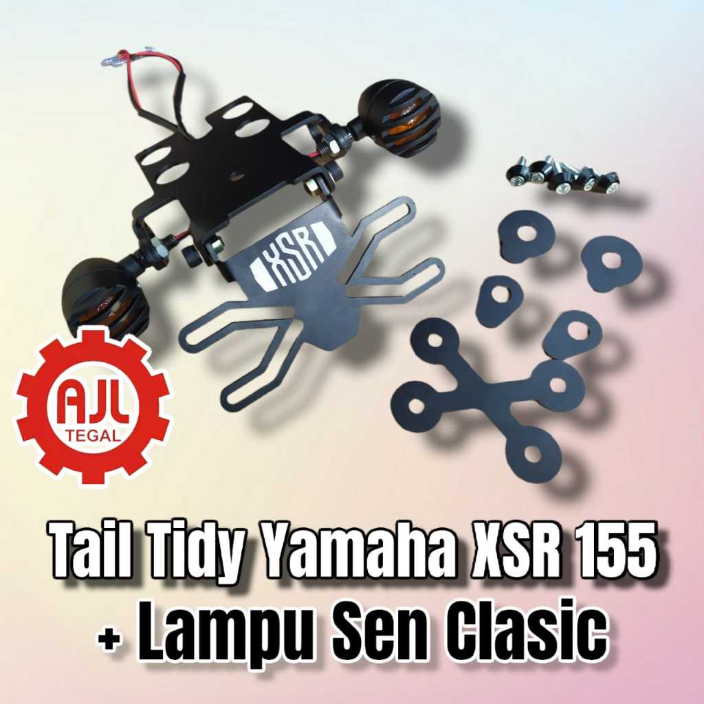 Tail Tidy Yamaha XSR 155 Spakbor Belakang XSR 155 Dudukan Plat XSR 155 Breket Lampu XSR 155