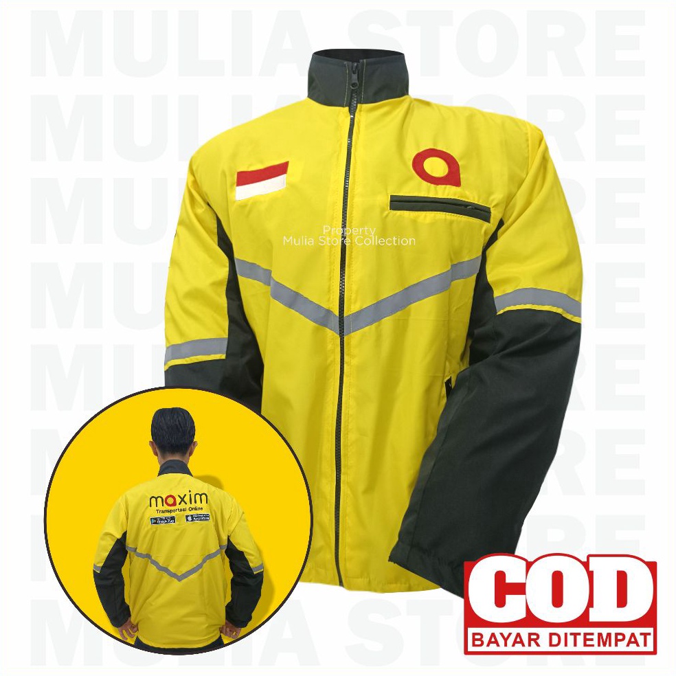 Serbuuuu Jaket Maksim Driver Terbaru Waterproof