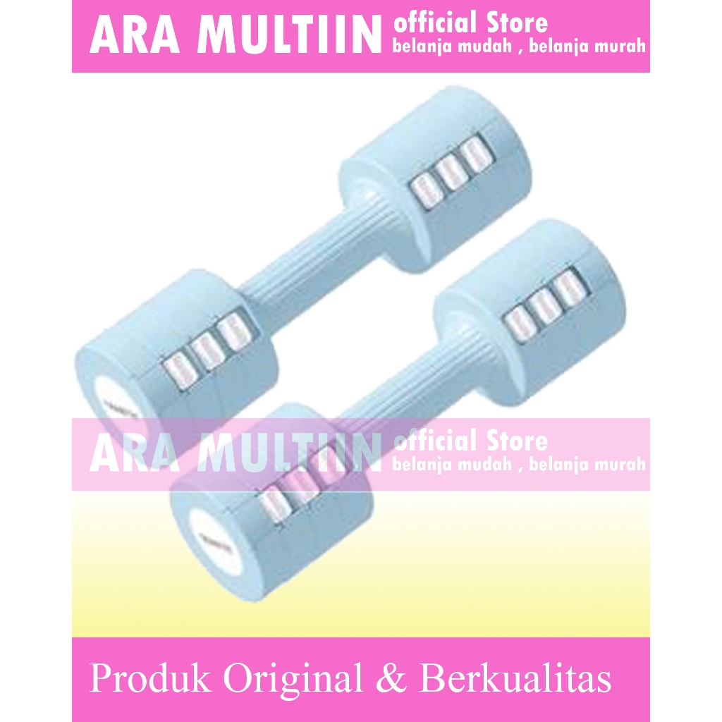 Kinetic Set 2 Pcs Adjustable Dumbbell / ADJUSTABLE DUMBBELL SET 5KG