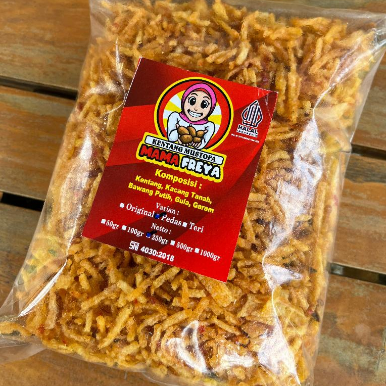 

Kentang Mustofa / kering kentang Premium 250gr