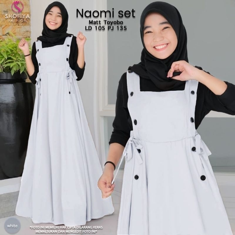 NAOMI,SHERINA ,ARUMI,NASHA,KALISTA ,SONIA,CHESSNA  One Set 2 n 1(inner & auter) Ori by Shofiya