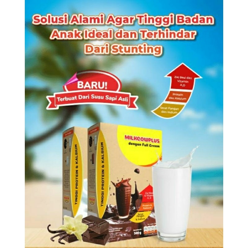 

PAKET 3 BOX MILKCOWPLUS EKTRA WHEY PROTEIN AMPUH MENGGEMUKKAN DAN MENAMBAH TINGGI BADAN