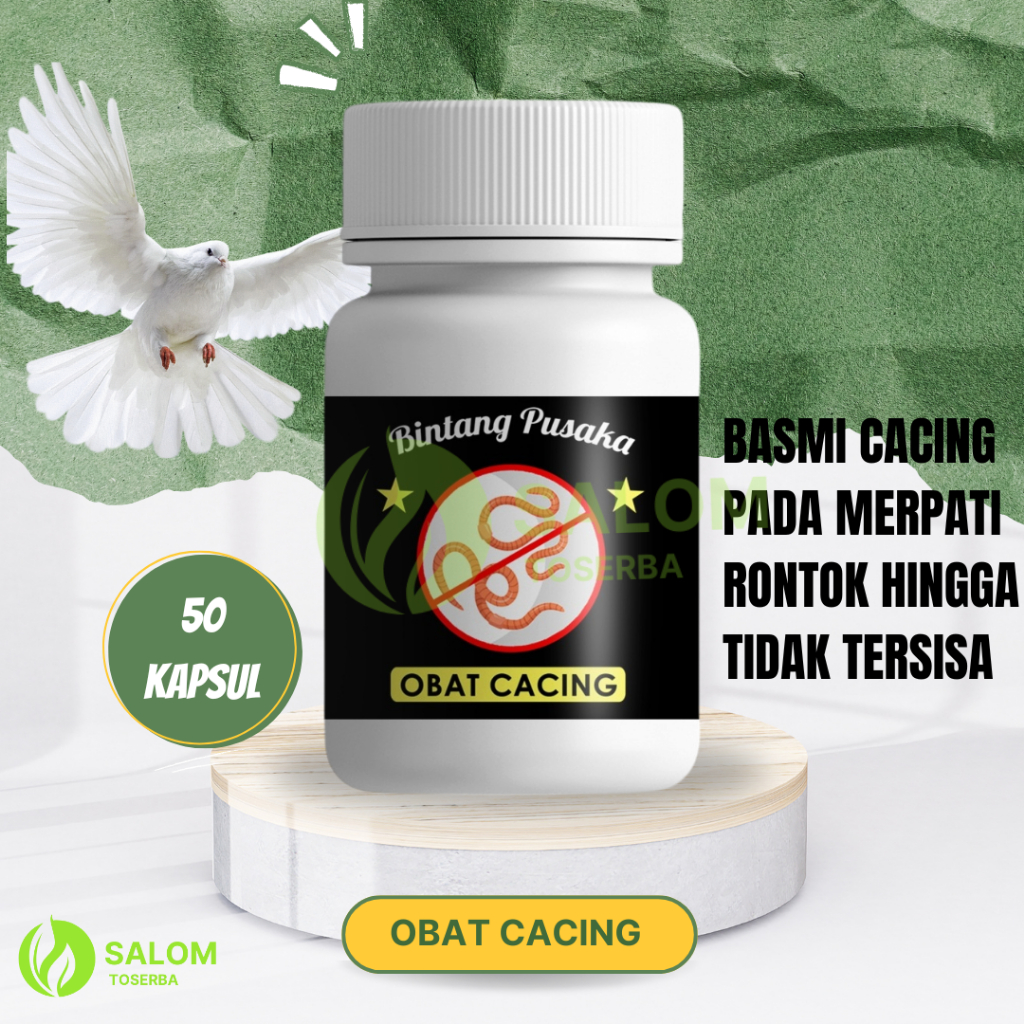 Obat Cacing Merpati Ampuh