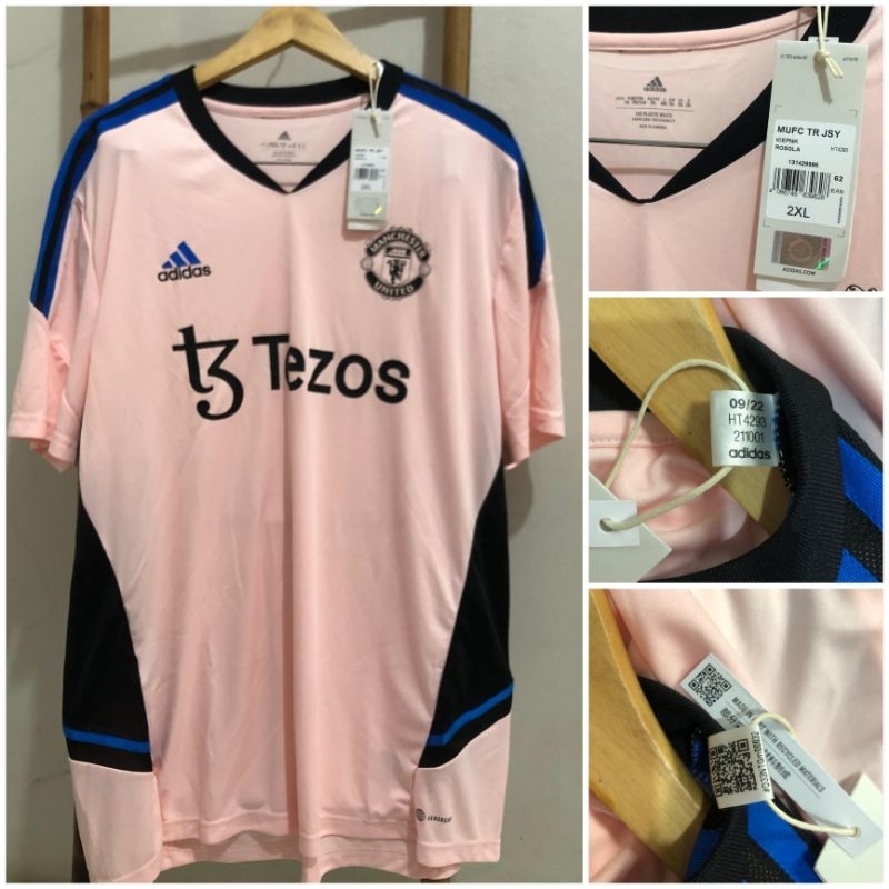 Adidas Manchester United 22/23 Condivo Training Jersey (Pink)