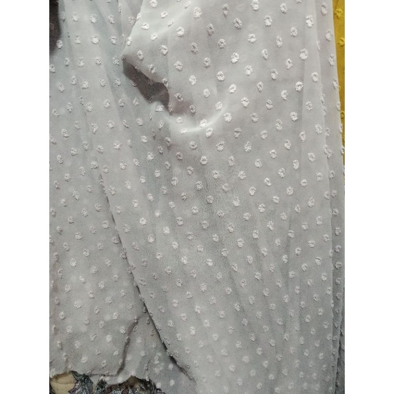 Bahan sifon rubiah | Harga/0,5m | bahan sifon rubiah bunga | bahan sifon yoryu | kain sifon motif ..