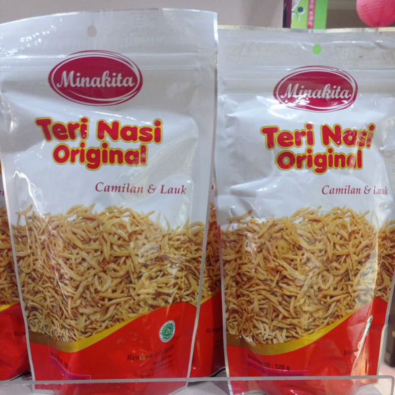 

Minakita teri nasi 120gr halal