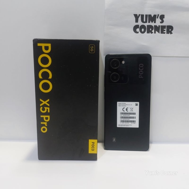 Handphone Poco X5 Pro 5G Second Fullset