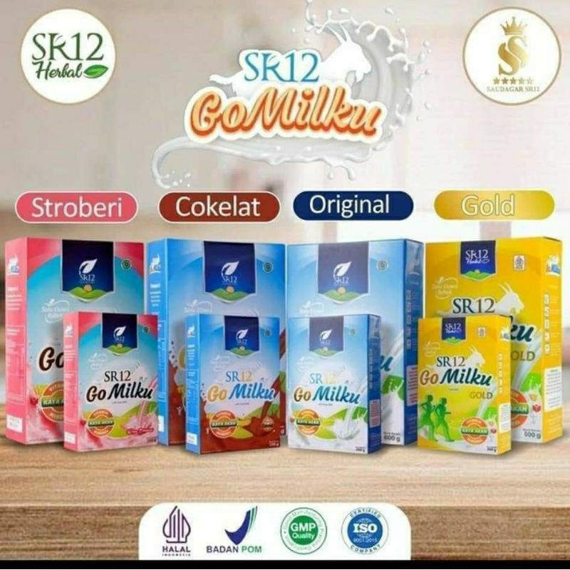 

GoMilku SR12 Susu Kambing Etawa Original