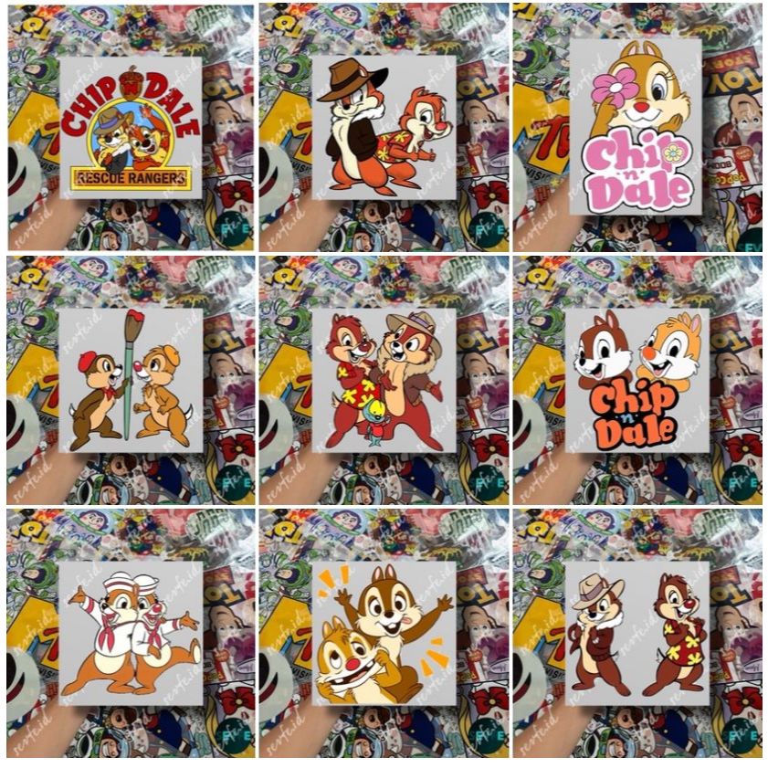 

Stiker Sablon Setrika Sablon CHIP & DALE