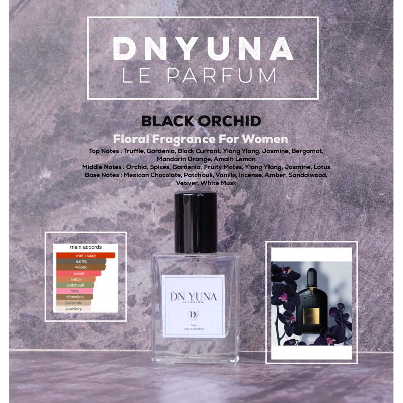 DNYUNA LE PARFUM BLACK ORCHID