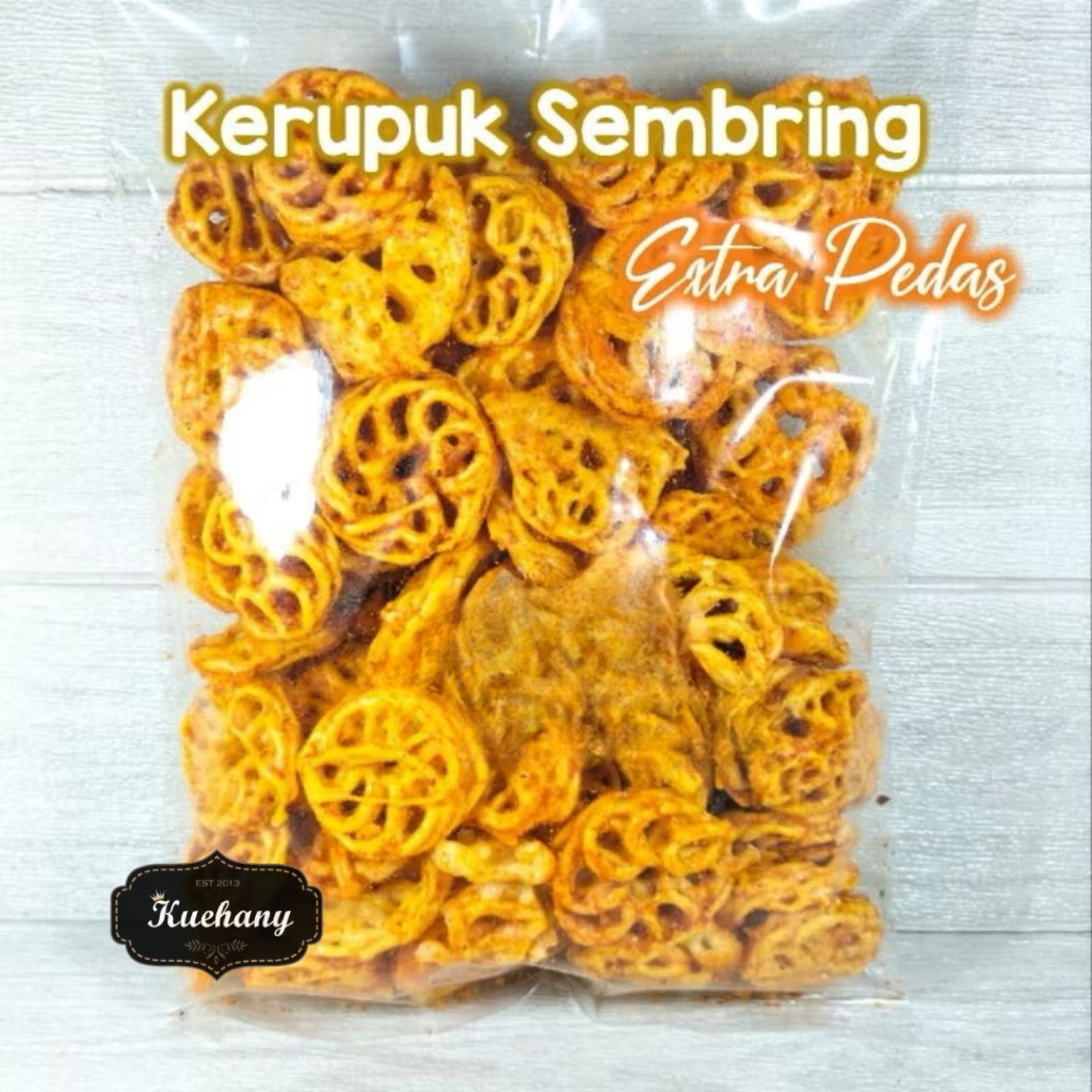 

KERUPUK / KRUPUK SEBLAK RASA PEDAS 500 GR / SEBLAK KRITING / SEBRING / TERLARIS / KILOAN
