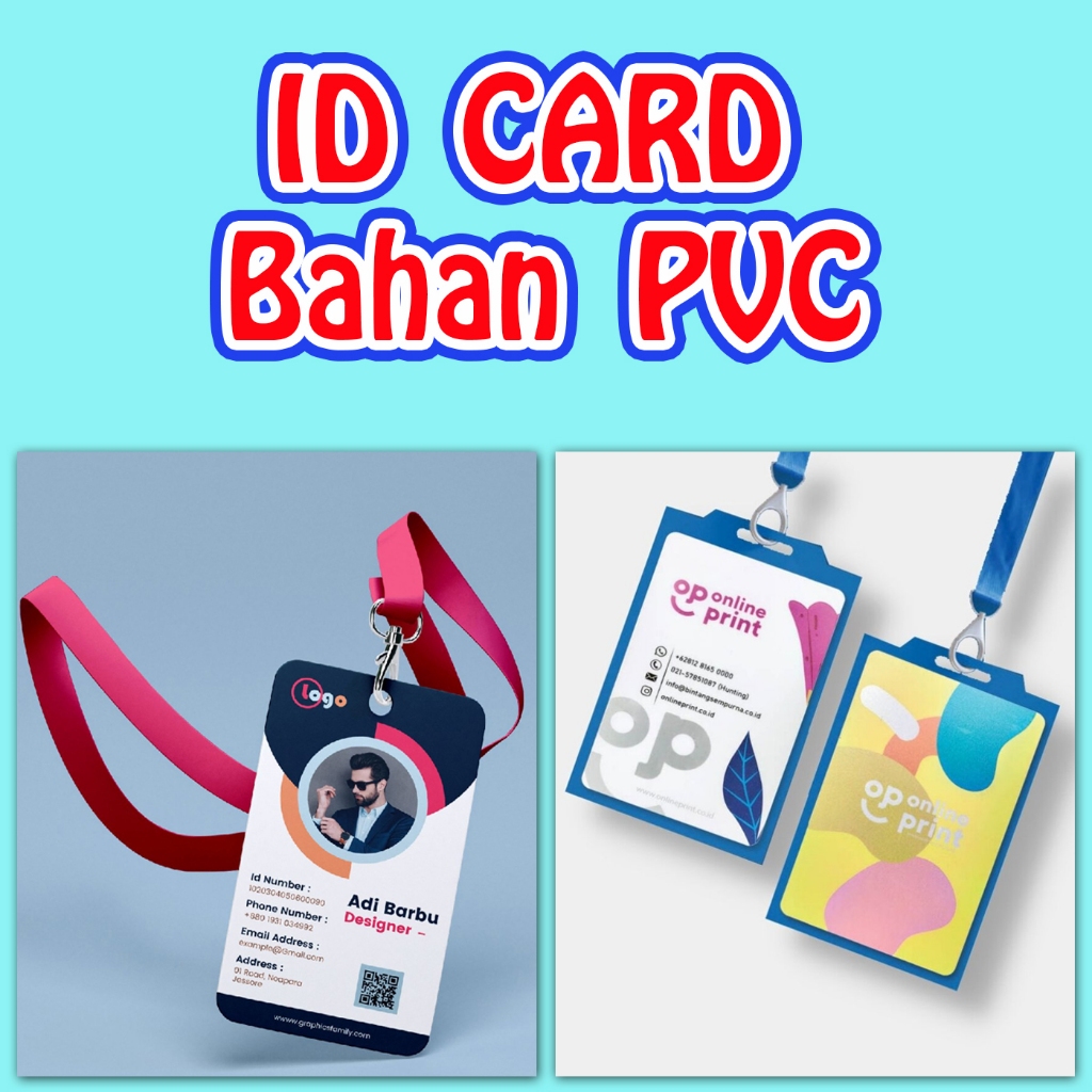 

CETAK ID CARD KARTU TANDA PENGENAL KANTOR SEKOLAH PERUSAHAAN KAMPUS