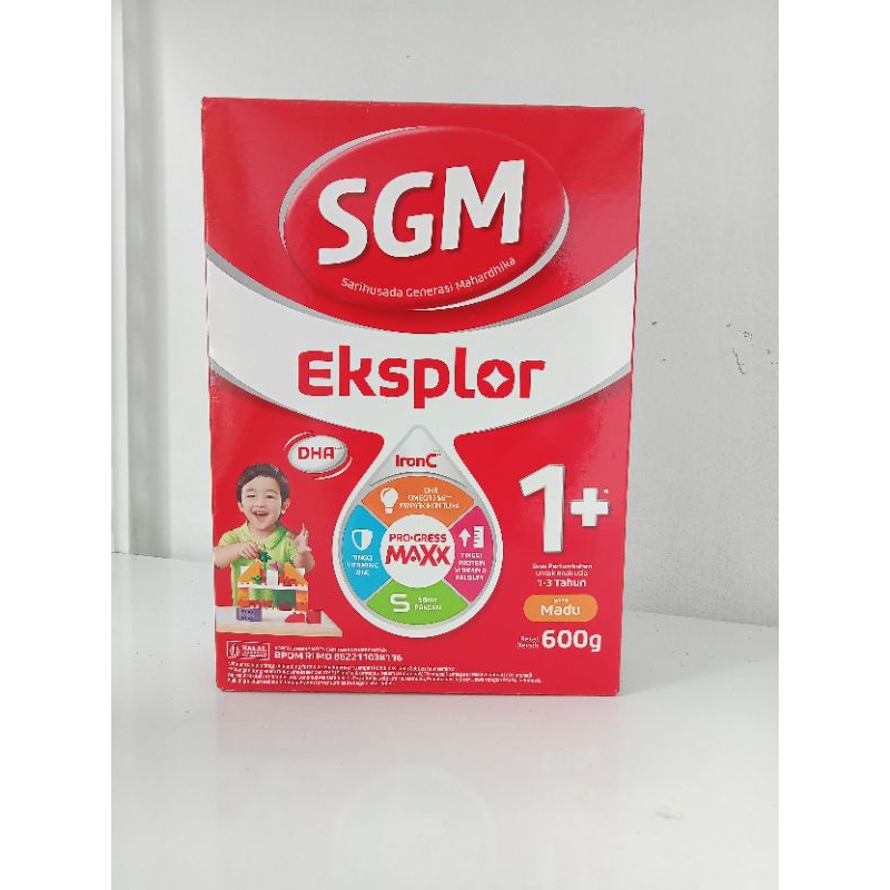 

SUSU SGM Eksplor 1+ (600g) Rasa Madu