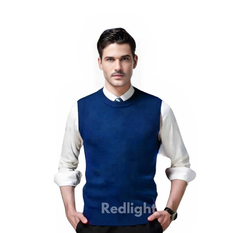 Knit Vest Rajut Polos Vneck Rompi Korea Unisex Dewasa / Outer Rajut Stylish – Redlight