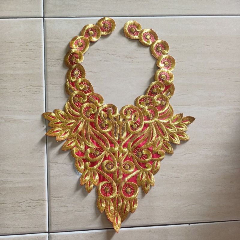 bordir coker dikain merah