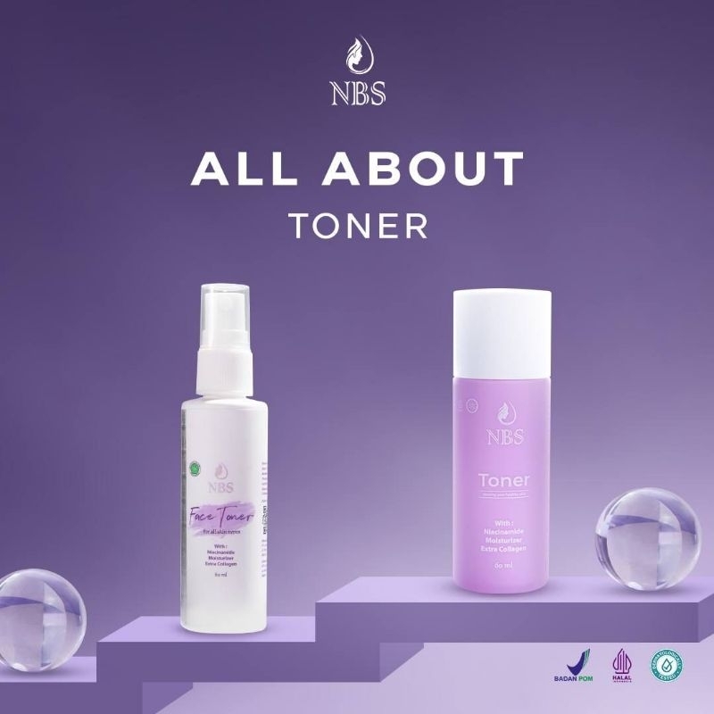 (HABISKAN STOCK) NBS FACE TONER EXTRA GLOW