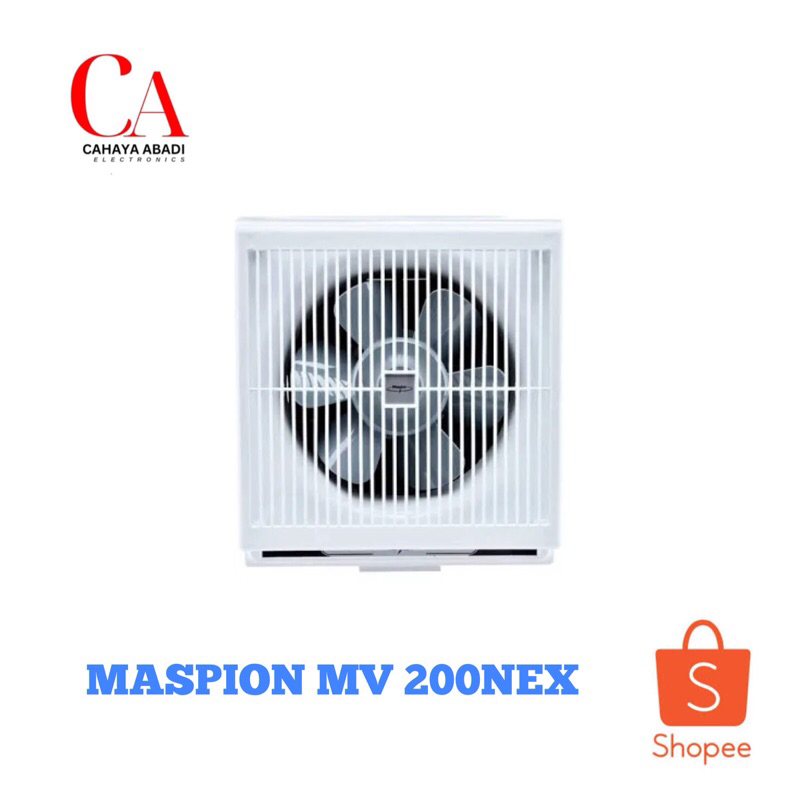 MASPION exhaustfan 8” MV 200NEX MV 200 NEX MV200NEX KIPAS ANGIN DINDING