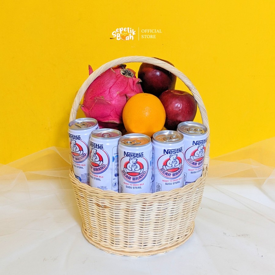

Sepetikbuah - Happy 1 Fruit Hampers (Paket Hampers / Parcel Buah Minuman Vitamin)