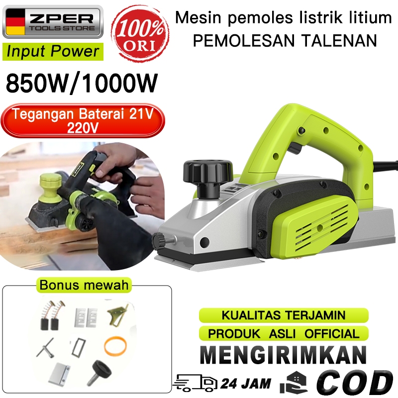 ZPER Mesin Serut Kayu Elektrik Mesin Ketam Kayu Serut Kayu listrik Planer Pemolesan Penjualan Khusus