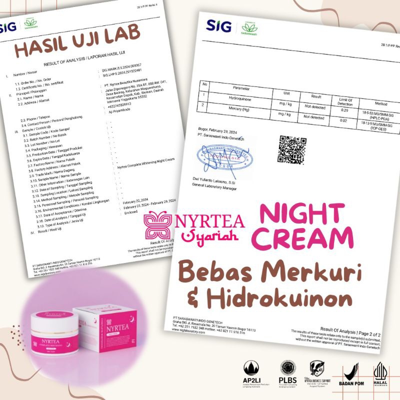 Night cream arnifa by Nyrtea