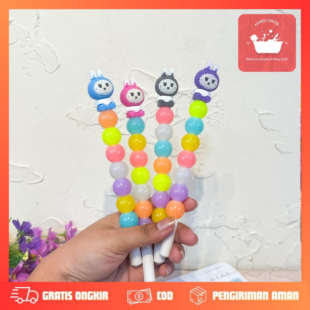 

PULPEN GEL BOLA-BOLA MEWAH LABUBU PGK-1709 LUCU IMUT KADO UNIK SOUVERNIR ALAT TULIS KANTOR COD TERJANGKAU