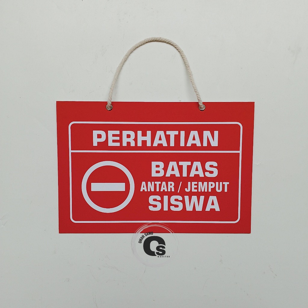 

Hard Poster Batas Antar Siswa - Batas jemput Siswa - Hard Poster Sekolah