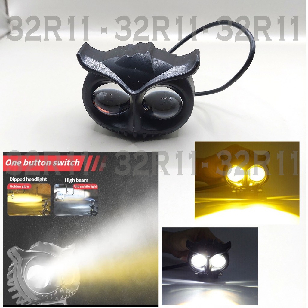 Lampu Tembak Sorot LED Laser 2 Mata/Lampu Sorot Led/Lampu Tembak SQL 2 Mata Polos Super Terang/Lampu