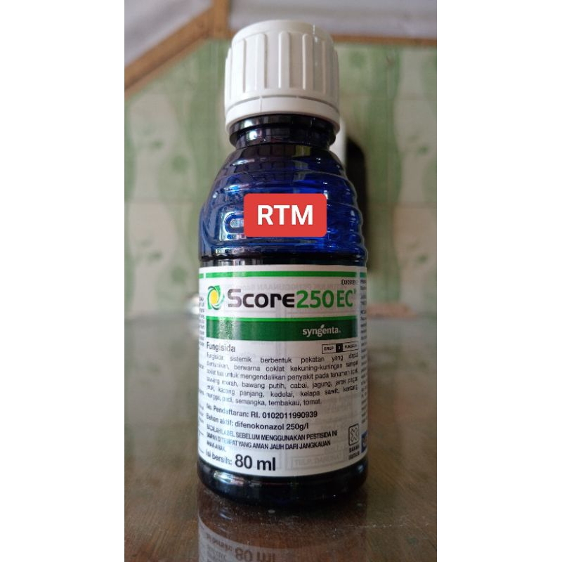 SCORE Fungisida Pengendali Penyakit Tanaman Padi, Apel, Bawang, Kacang Panjang, Semangka, Cabai, Jag