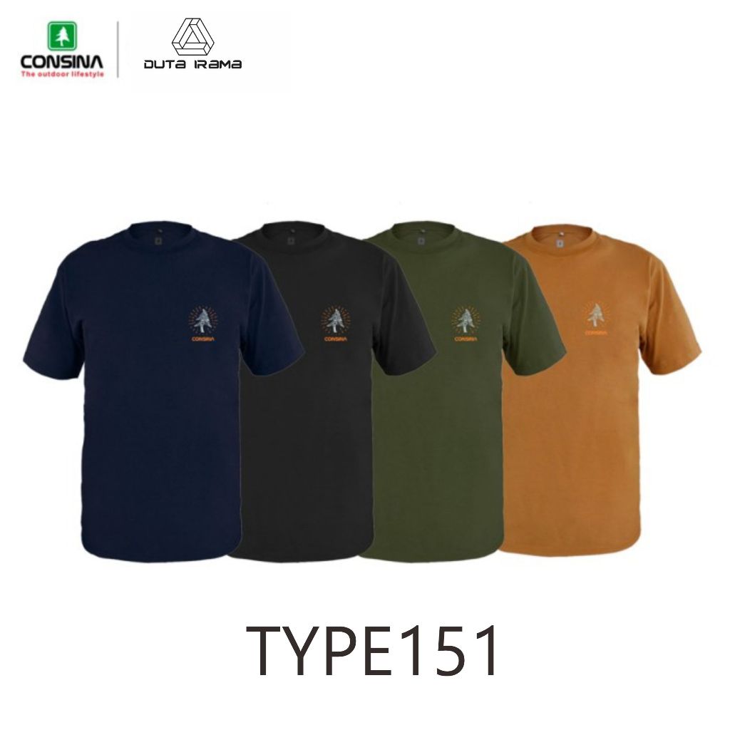 DUTAIRAMA - BAJU KAOS LENGAN PENDEK CONSINA TS TYPE 151