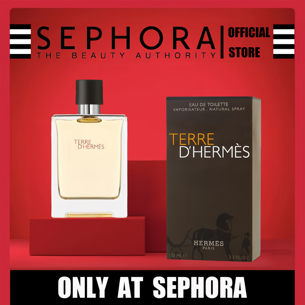 【100% Original】Hermes Terre D Hermes EDT Eau De Toilette Man PARFUM - 100 ML