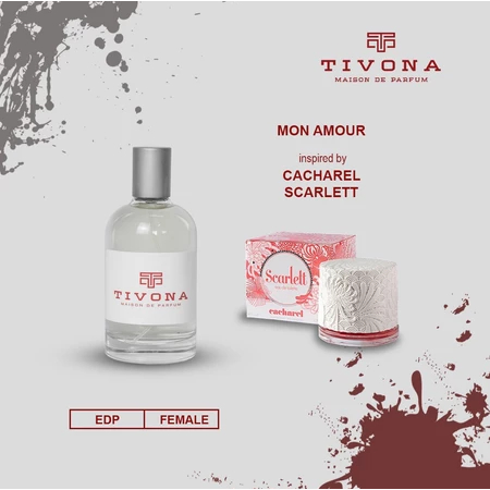 TIVONA PARFUMS MON AMOUR (CACHAREL - SCARLETT)