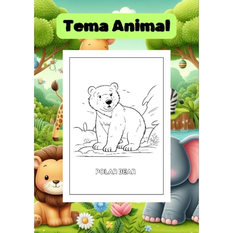 

READY SIAP KIRIM KERTAS TEBAL MEWARNAI / COLORING / KERTAS GAMBAR / ANIMALS / KERTAS MEWARNAI ANAK PAUD TK SD / A4 - A5