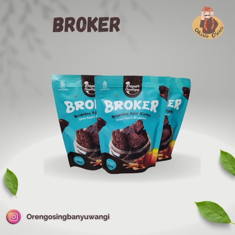 

ORENG OSING | Dapur Chantique Brownies Apel Kering 100 Gram