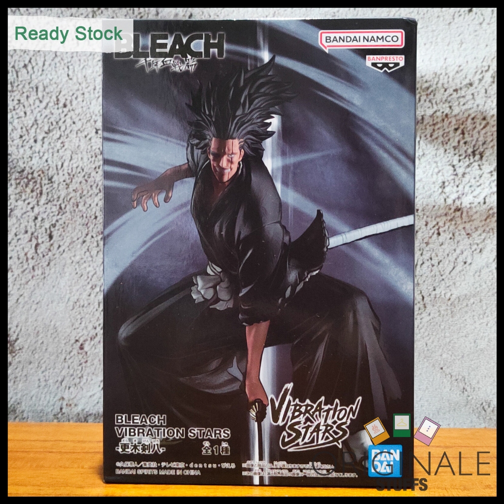 Banpresto Bleach Vibration Stars Zaraki Kenpachi Figure Japver Original